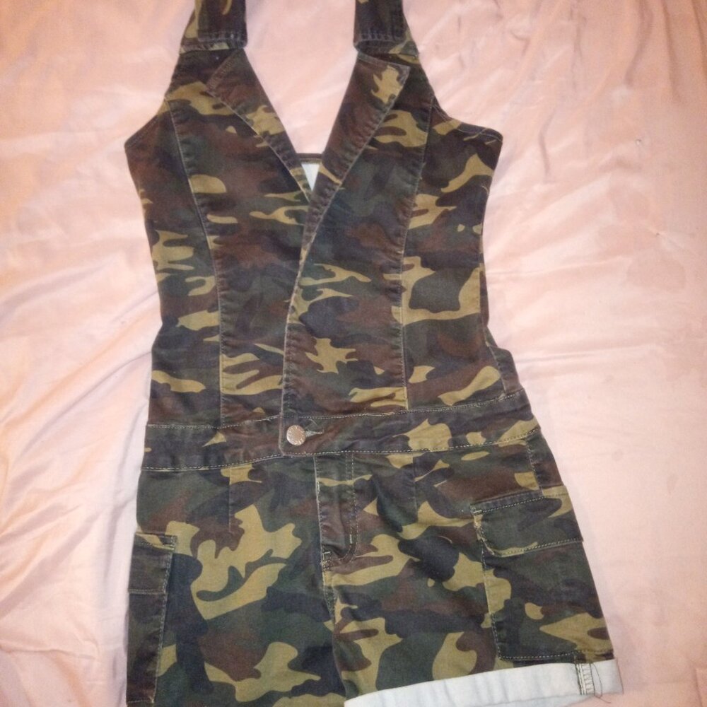 VIP Jeans Camo Romper 7/8